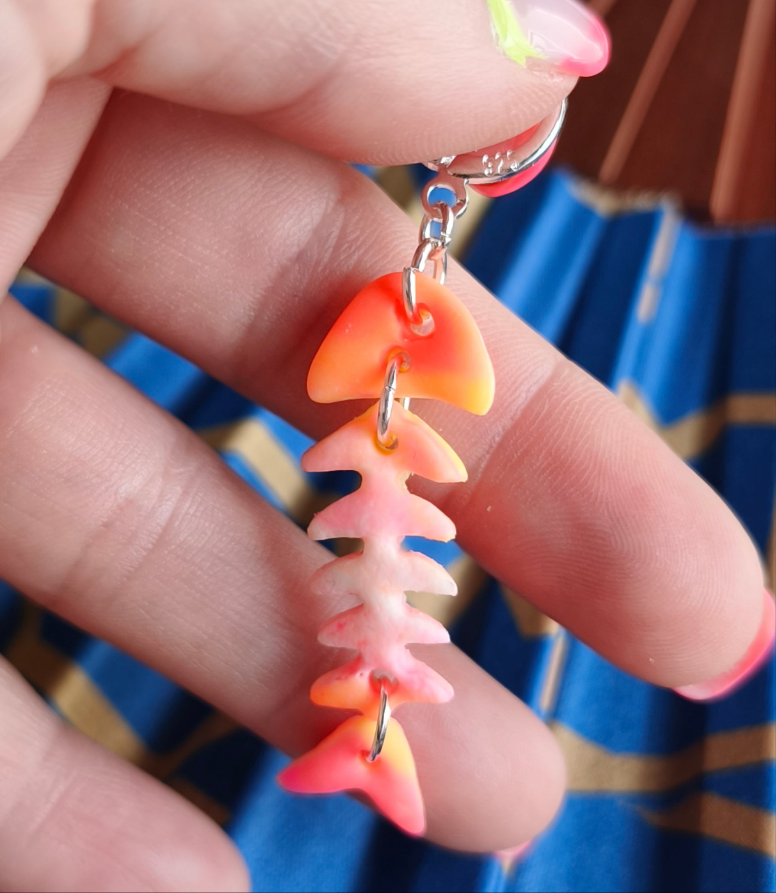 Pendientes Modelo Espina de la Colección Marina