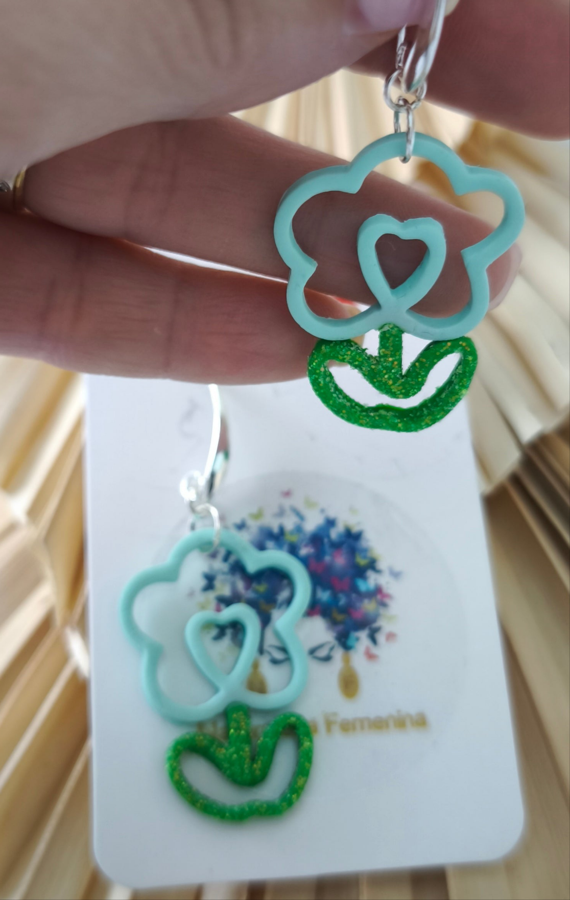 Modelo Amor Genuino Verde Menta