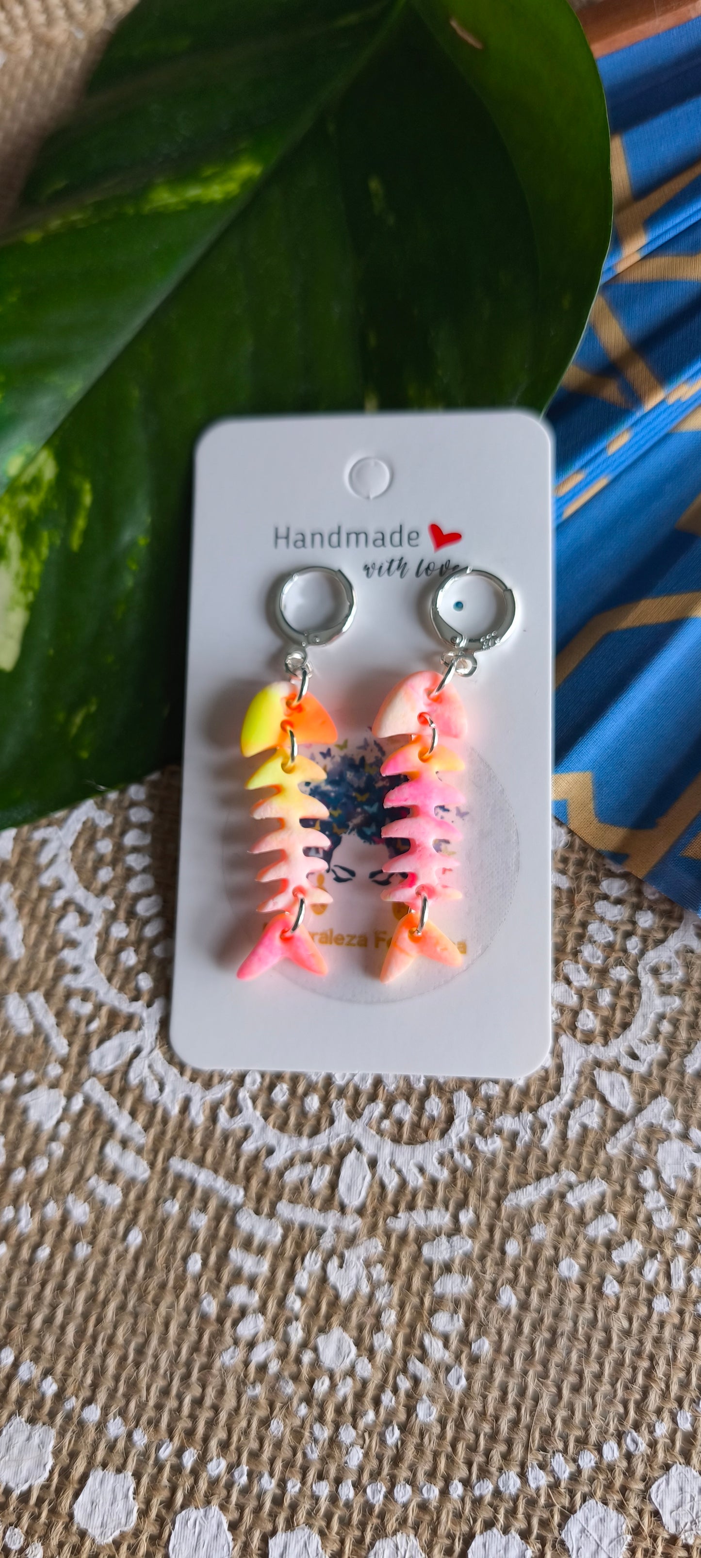 Pendientes Modelo Espina de la Colección Marina