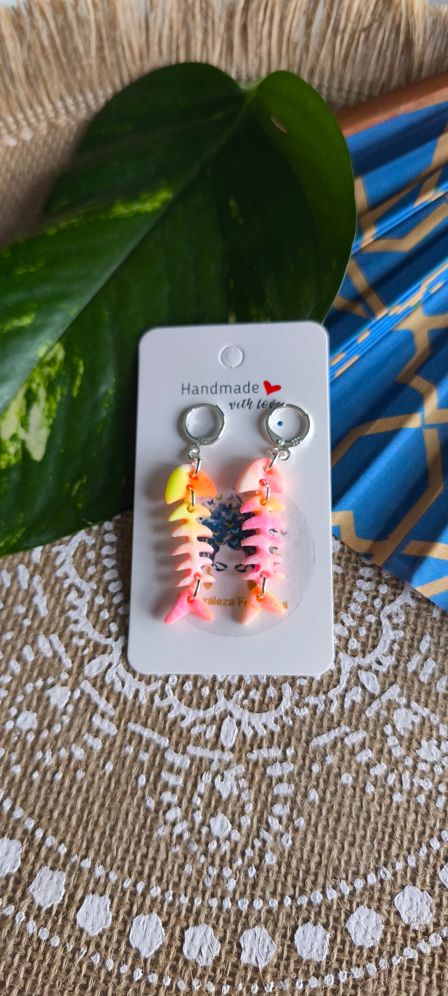 Pendientes Modelo Espina de la Colección Marina