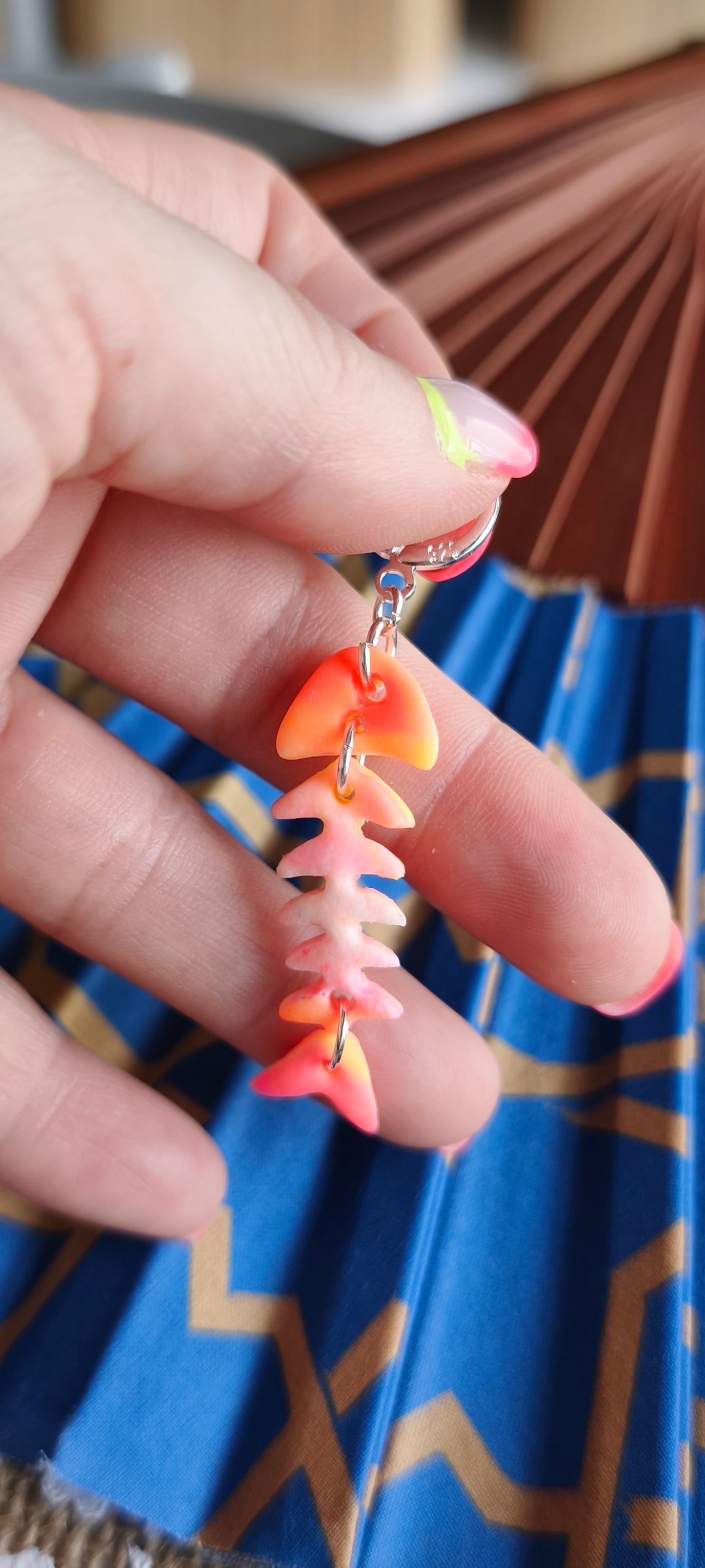 Pendientes Modelo Espina de la Colección Marina