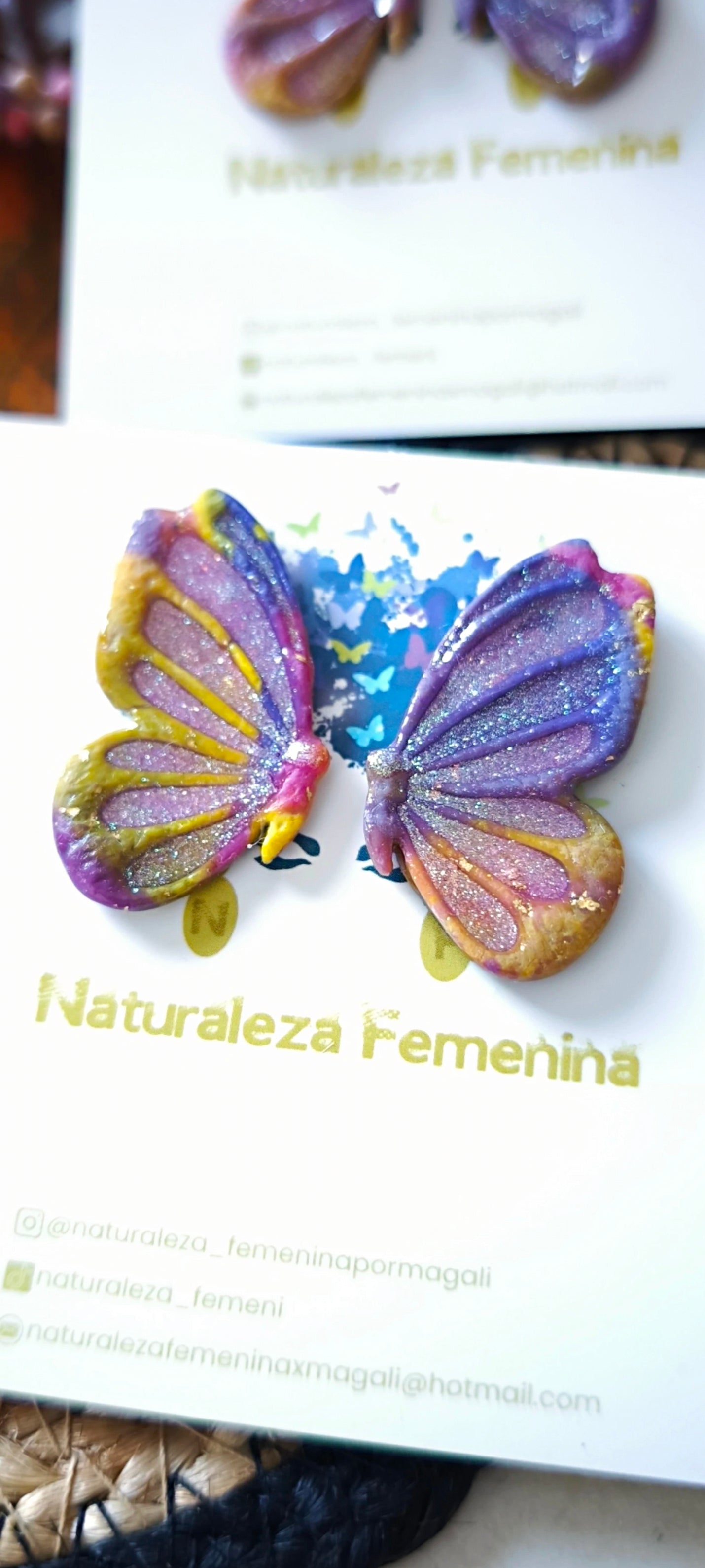 Modelo Mariposa Otoñal Colección Otoño 2025