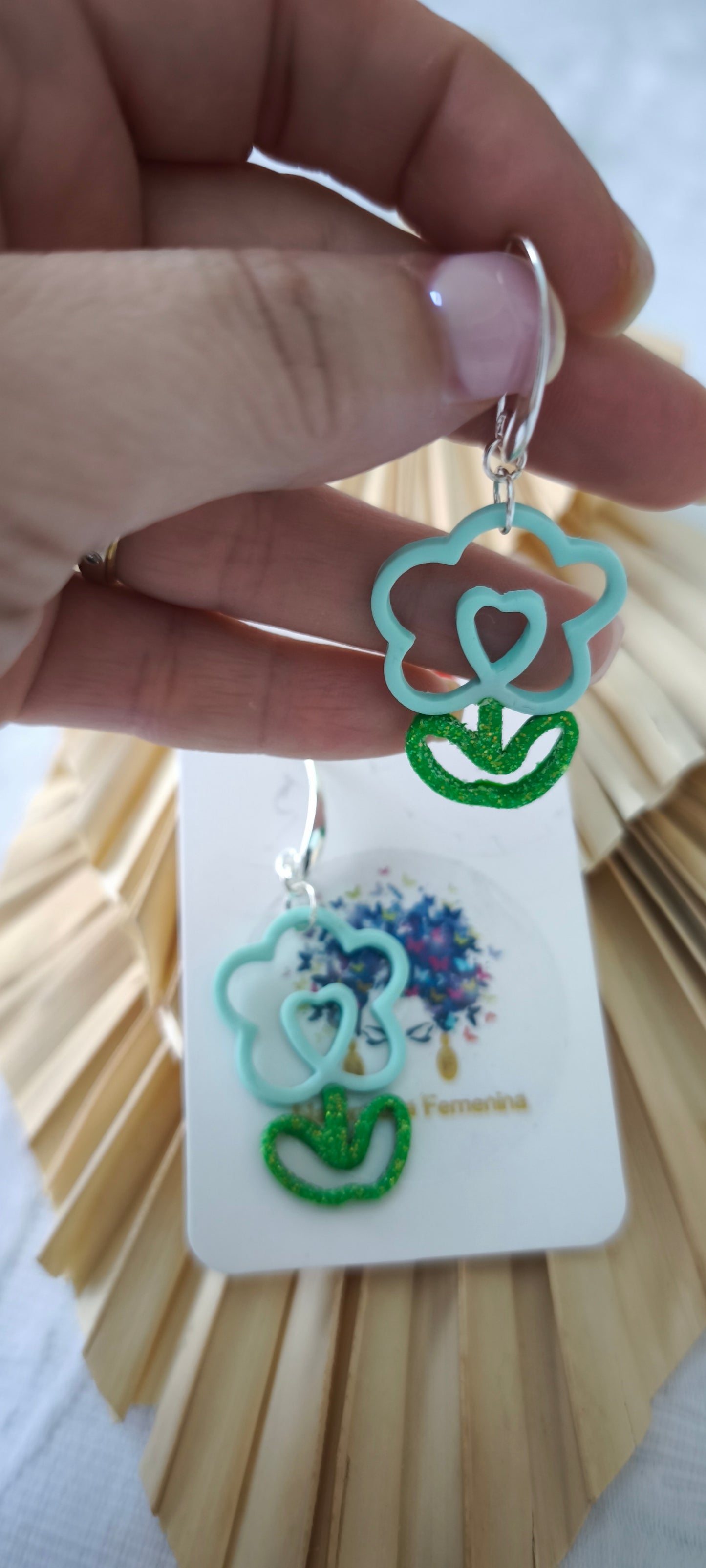 Modelo Amor Genuino Verde Menta